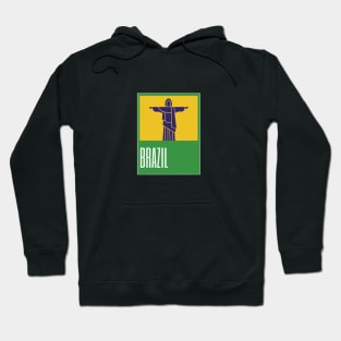 Brazil Country Symbol Hoodie